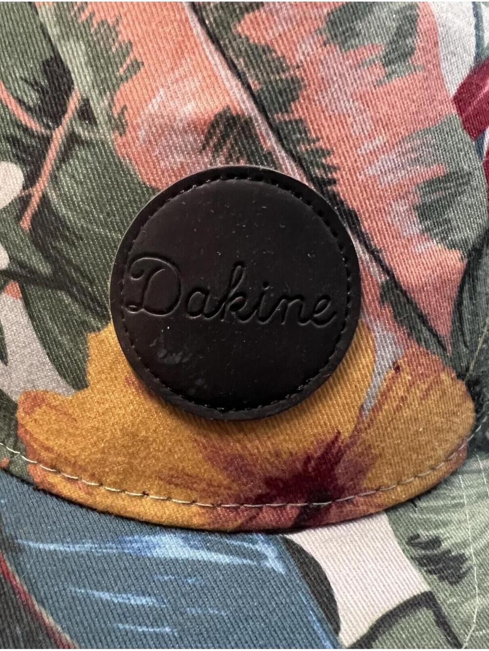 Dakine Floral Trucker Hat Tropical Snapback Mesh Cap Summer Botanical Print Y2K - Picture 3 of 6